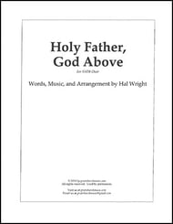 Holy Father, God Above SATB choral sheet music cover Thumbnail